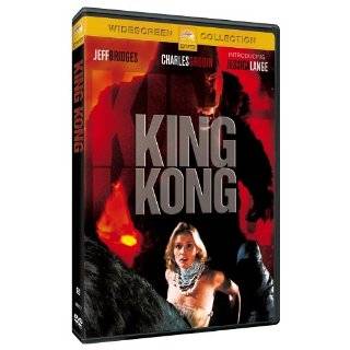 King Kong ~ Jeff Bridges, Charles Grodin, Jessica Lange and John 