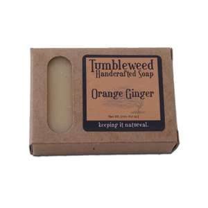 Orange Ginger All Natural Handcrafted Soap: Beauty
