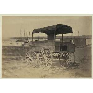   wagon,side curtains rolled up,military facility