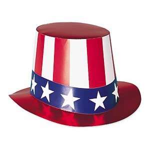   Same High Hat Pk of 25 Fourth 4th of July Patriotic Toys & Games