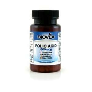  FOLIC ACID 800mcg 250 Tablets: Health & Personal Care