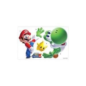   Bros Giant Peel And Stick Wall Decal: Mario & Yoshi: Home Improvement