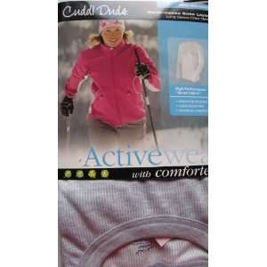  Cuddl Duds Long Sleeve Crew Neck  Size Womens Large 
