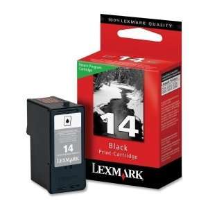  Lexmark No.14 Black Ink Cartridge: Electronics