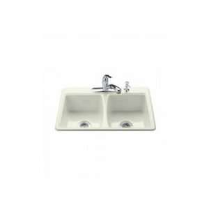  Kohler K 5815 3 30 Self Rimming Kitchen Sink w/Three Hole 