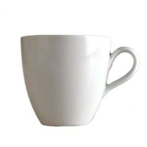  Alessi Mami 3 1/4 Inch Coffee Cup, White Porcelain, Set of 