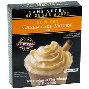  DIABETIC SUGER FREE MOUSSE MIX CHEESECAKE 4 OZ: Health 
