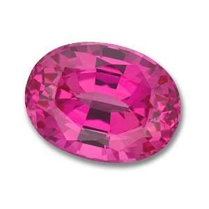 10x8mm Oval Gem Quality Chatham Cultured Lab Grown Pink Sapphire Color 