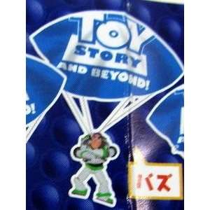   Toy Story Buzz Lightyear Parachute Really Flies!   Vintage Yujin Japan