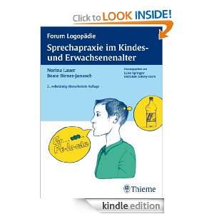 Sprechapraxie im Kindes  und Erwachsenenalter (German Edition) Beate 
