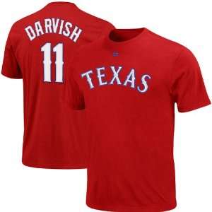 Texas Rangers Tee : Majestic Yu Darvish Texas Rangers 