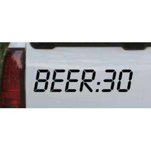  Black 6in X 26.6in    Beer 30 Funny Car Window Wall Laptop 
