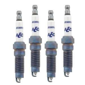  ACCEL 308S Silver Tip Spark Plugs for Ford, (Pack of 4 