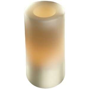 Flameless LED Scented Wax Candle (6 Inch Round) with Auto On Off Timer 