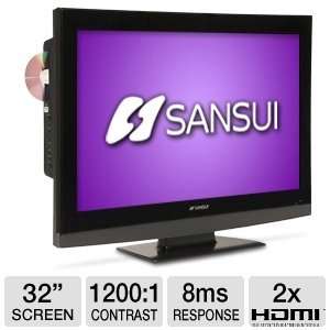  Sansui 32 Class LCD HDTV/DVD Combo: Electronics