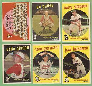 1959 Topps#333 Harry Simpson,Atheltics  