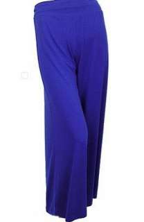 New Banzai Jersey Casual Womens Pants Blue Purple Size L  