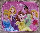 NEW Disney Princesses Insulated Lunch Bag Box Tote NWT School 
