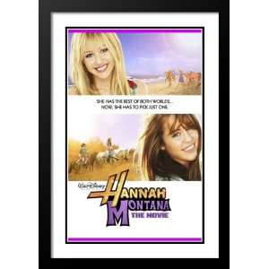  Hannah Montana: The Movie Framed and Double Matted 20x26 Movie 