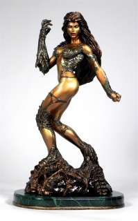WITCHBLADE FAUX BRONZE STATUE BY CS MOORE LIMITED 250  