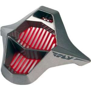   Helmet Mouthpiece for Kinetic Flash , Color: Red XF73 3762: Automotive