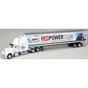  1/64th Case IH RED POWER TOUR Peterbilt 379 Toys & Games