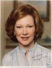 Rosalynn Carter US President 1st Lady Signed Autograph 