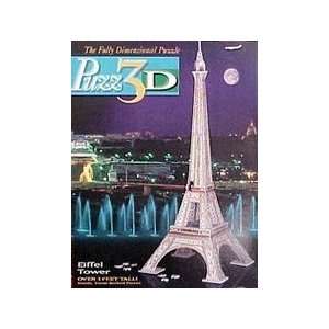  Eiffel Tower, 703 Piece 3D Jigsaw Puzzle Made by Wrebbit Puzz 3D 