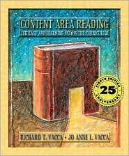 Content Area Reading Literacy and Learning Across the Curriculum 
