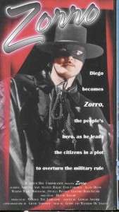 Zorro (VHS) Alain Delon & Adriana Asti Mint  