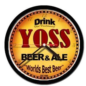  YOSS beer and ale cerveza wall clock: Everything Else