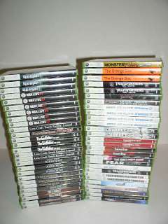Xbox 360, Lot of 54 EMPTY Video Cases w/Manuals, NO GAMES INCLUDED!