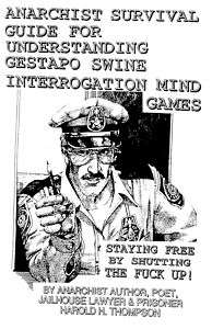 Anarchist Survival Guide Gestapo Police Pig Zine Book  