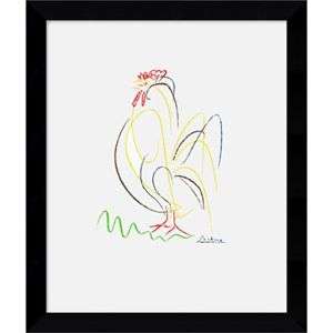   by Pablo Picasso, Framed Print Art   26.62 x 22.62 by Amanti Art