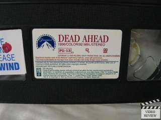 Dead Ahead VHS Stephanie Zimbalist, Sarah Chalke 097368347434  