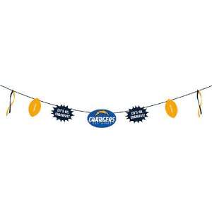  San Diego Chargers Clothesline Banner: Sports & Outdoors