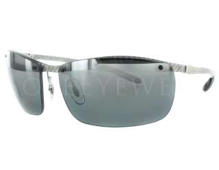 NEW Rayban RB 8306 083/82 Light Carbon / Polar Grey Tech Sunglasses 