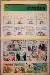   NEWSPAPER SUNDAY COMICS 4/18 1976 Ziggy Snoopy Inflatables Ad  