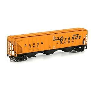  HO RTR PS 4740 Covered Hopper, D&RGW #15450 Toys & Games