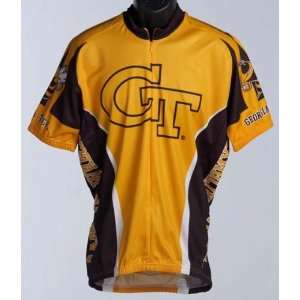  Georgia Tech Yellow Jackets Bike Jersey Memorabilia 