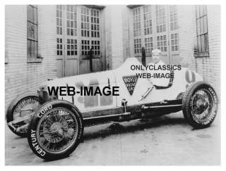 1928 BOYLE INDY 500 RACE CAR AT MILLER SPEED SHOP PHOTO  