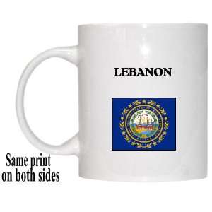  US State Flag   LEBANON, New Hampshire (NH) Mug 