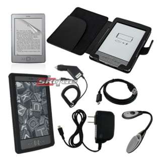 pcs Case Cover Cable Charger Bundle Combo for  Kindle 4   6 