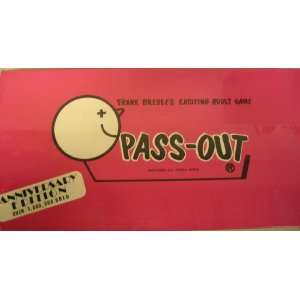  Pass Out Drinking Game 1971 Version Toys & Games