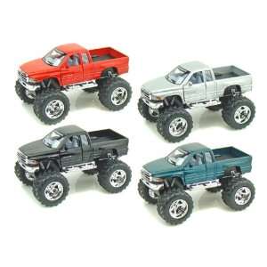  Set of 4   Dodge Ram Off Road Truck 1/44: Toys & Games