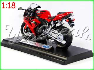 1861 118 Honda CBR1000RR 06 07 Red Motorcycle Model  