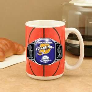  Los Angeles Lakers 2009 NBA Champions 15oz. 15 Time Champs 