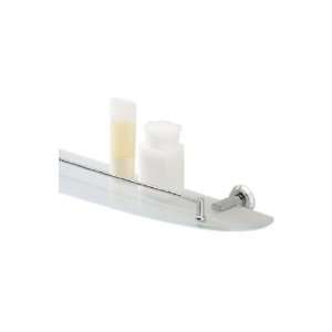   67165CR Nova Glass Shelf 23.625 Inch In Chrome