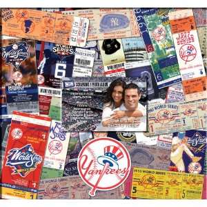   New York Yankees 12 x 12 Ticket & Photo Scrapbook
