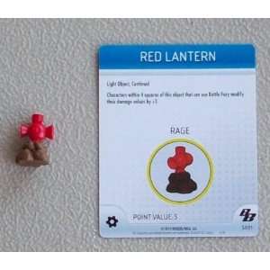   Heroclix the Brave and the Bold S001 Red Lantern Rage LE: Toys & Games
